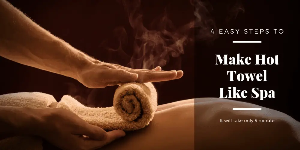how to steam a towel