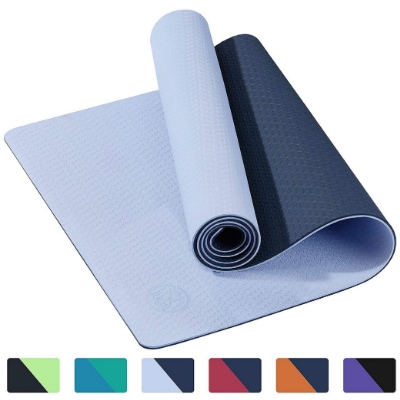 IUGA Yoga Mat Non-Slip Textured Surfacen with Carrying Strap