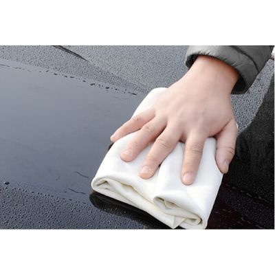 KinHwa Car Chamois Drying Towel Natural Cloth for black car
