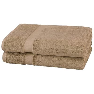 Pinzon Organic Cotton Latte Bath Sheet Towel