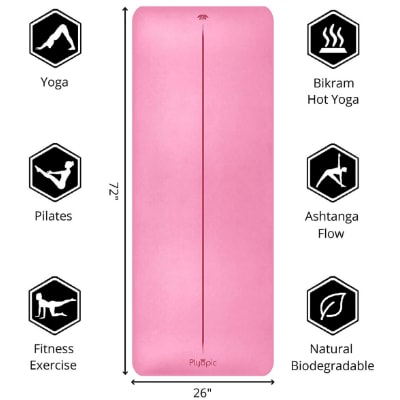 Plyopic Ultra-Grip Bikram Yoga Mat
