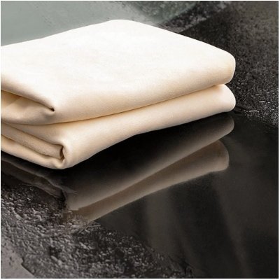 River Lake Natural Chamois Cleaning Cloth for Car