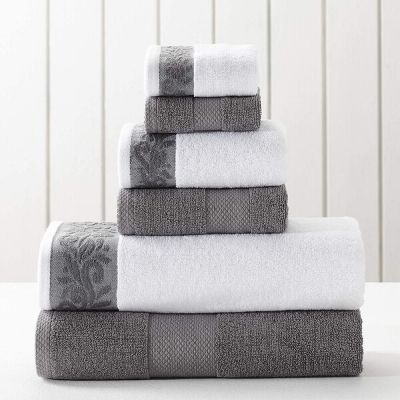 Amrapur Overseas Silver Towel Set