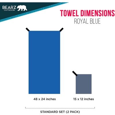 BEARZ Outdoor Camping Towel Standard Set