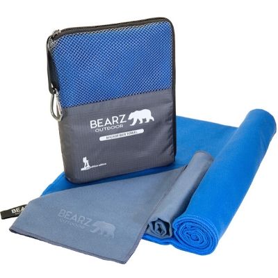 BEARZ Outdoor Quick Dry Camping Towel Standard Set