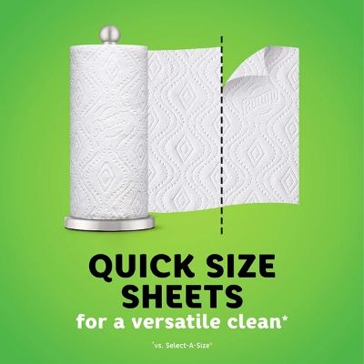 Bounty Quick-Size Paper Towels Family Rolls