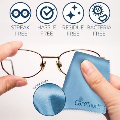 Care Touch Eyeglass Cleaning Cloth