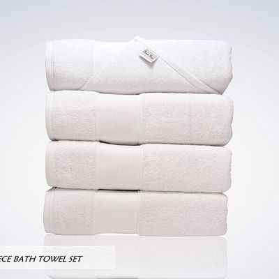 Chiara Rose Lint Free Turkish Bath Towel Set