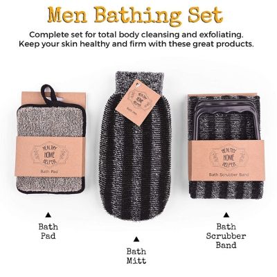 Healthy Home Helper Men Bath Sponges
