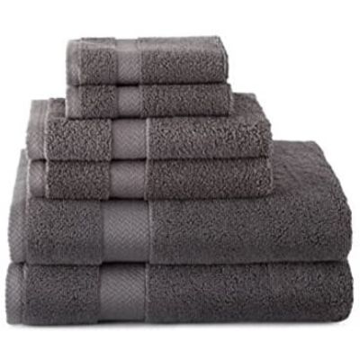 JCPenney Home Linen Bath Towel Set