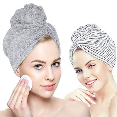 Laluztop Organic Bamboo Hair Towel