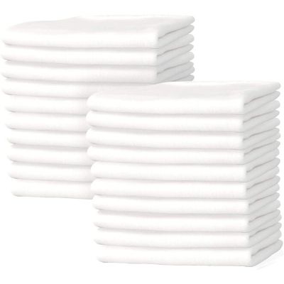 Nabob Wipers New Premium White Cotton Cleaning Rags