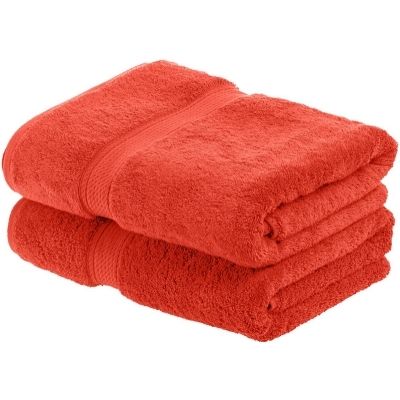 Superior 2PC Egyptian Cotton Solid Towel Set