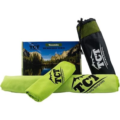 The Camping Trail Lightweight Camping Towel Set