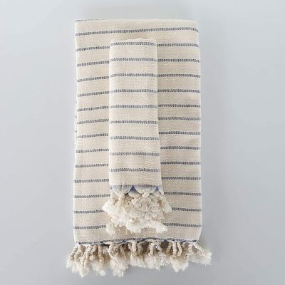 The Loomia Deniz Handwoven Bamboo Towel