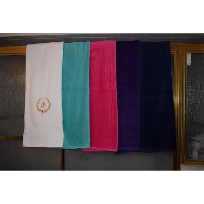 Tri Color Personalized Bathroom Towels