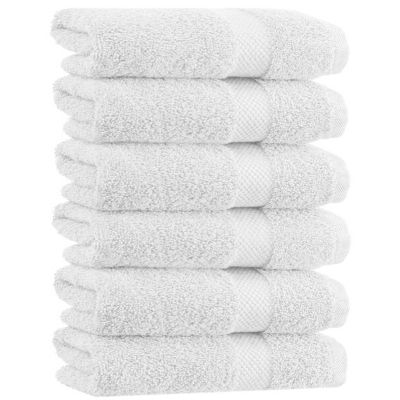luxury white towel