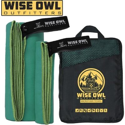 Wise Owl Outfitters Quick Dry Camping Towel