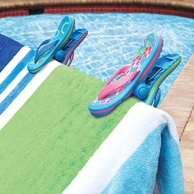 Flip Flop BocaClips Beach Towel Holders Design