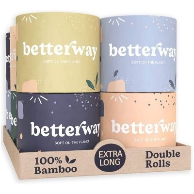 Betterway Organic Bamboo Toilet Paper