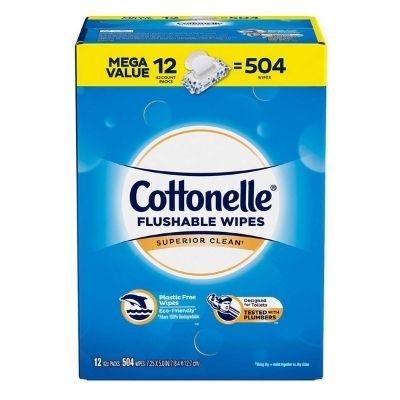 Cottonelle Superior Clean Flushable Wipes for Adults