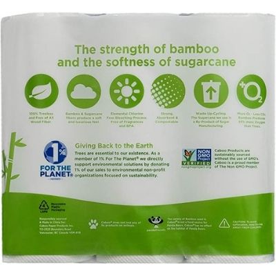 Caboo Tree Free Bamboo Paper Towels Design