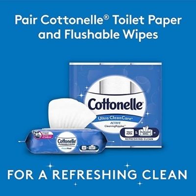 Cottonelle Dissolving Toilet Paper Design