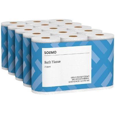 Solimo 2-Ply Dissolving Toilet Paper